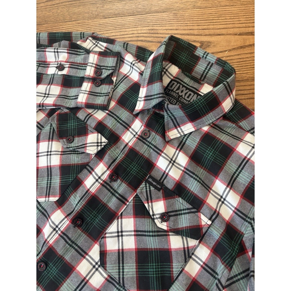 Dixxon Flannel Co. Men's Medium Limited Edition Snap-On Flannel Shirt NWOT